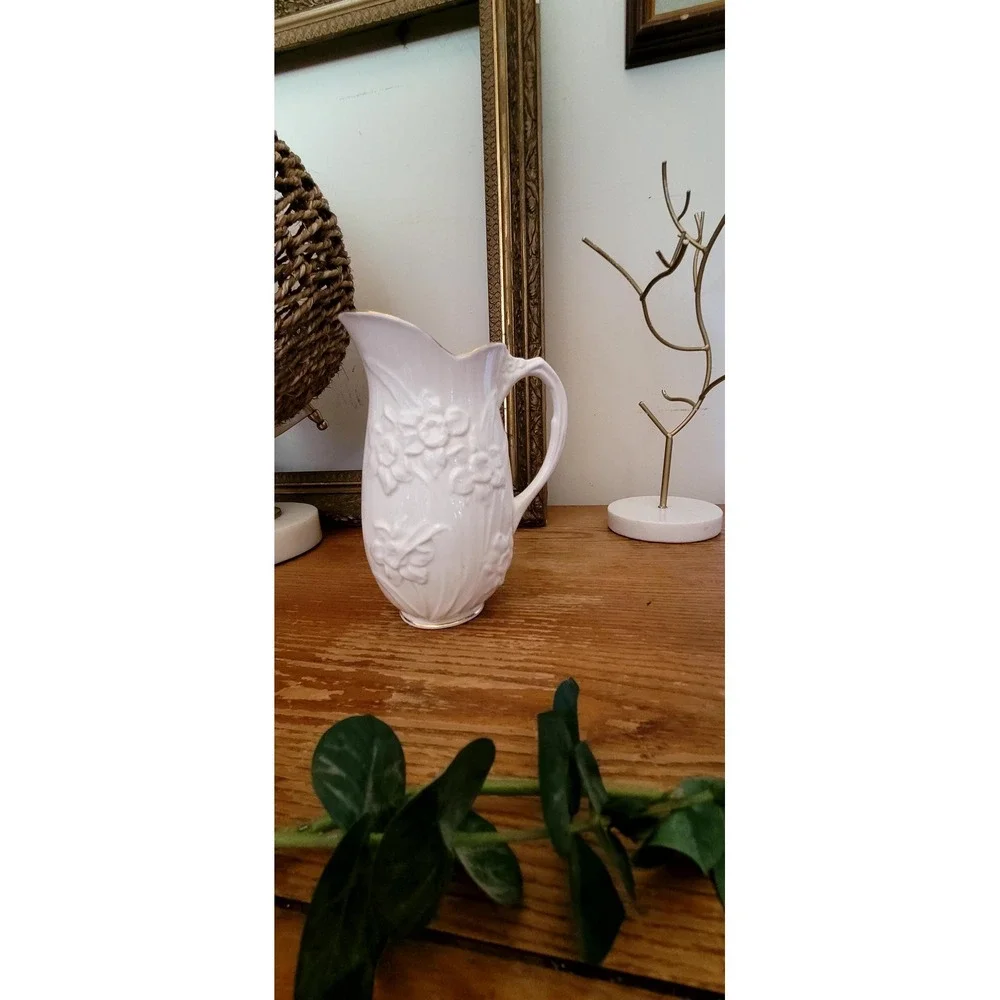 Vintage St. George Fine China Pitcher English Countryside Cottagecore Cozy Vibes